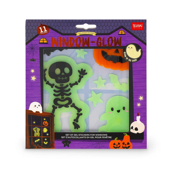Set autocollants en gel pour fenêtre Halloween Legami