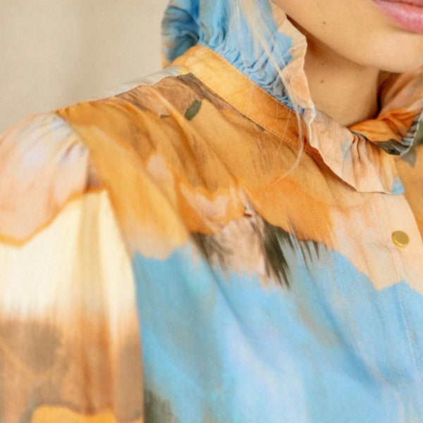 Blouse Dipti Watercolor