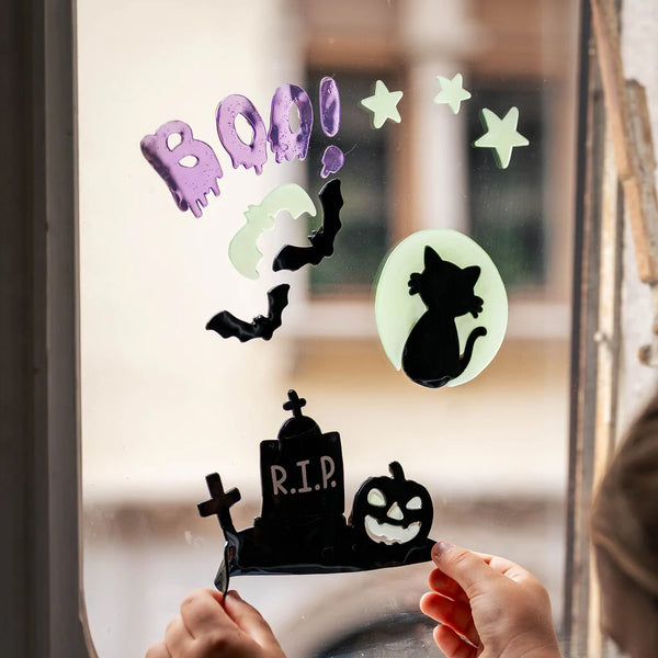 Set autocollants en gel pour fenêtre Halloween Legami