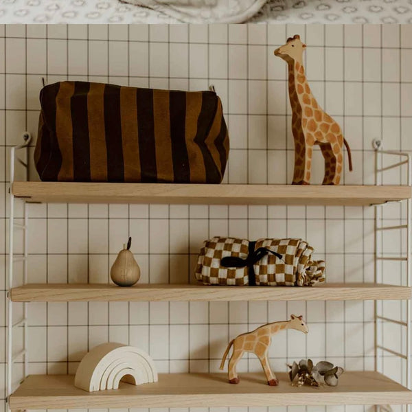 Trousse de toilette rayé Rose In April