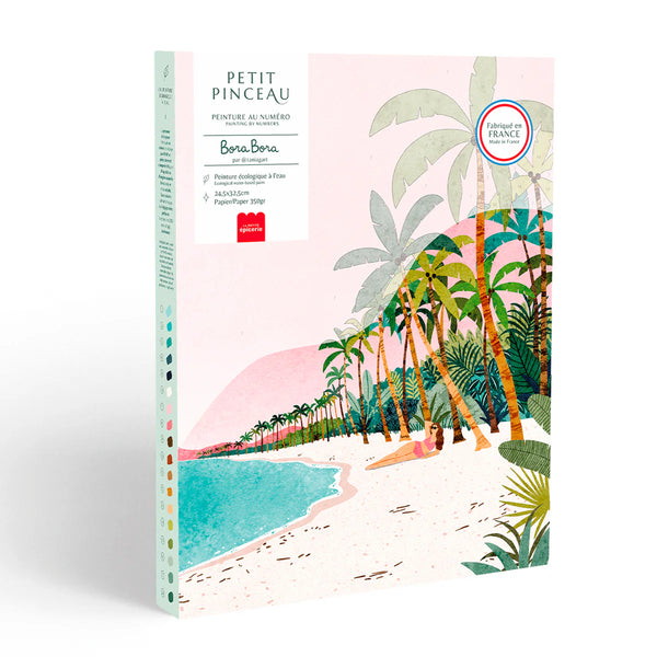 Coffret peinture au numéro Bora Bora