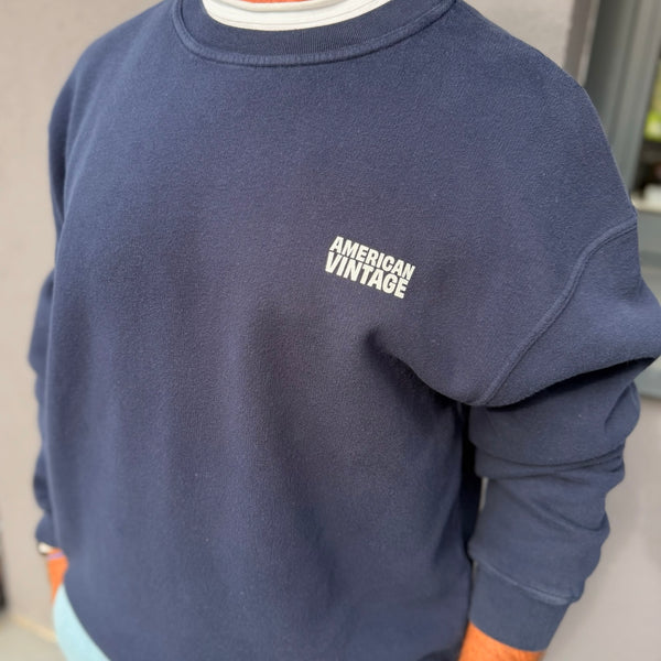 Sweat Navy Azurin vintage