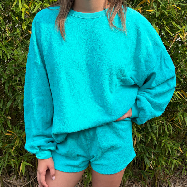 Sweat Femme Bobypark Turquoise