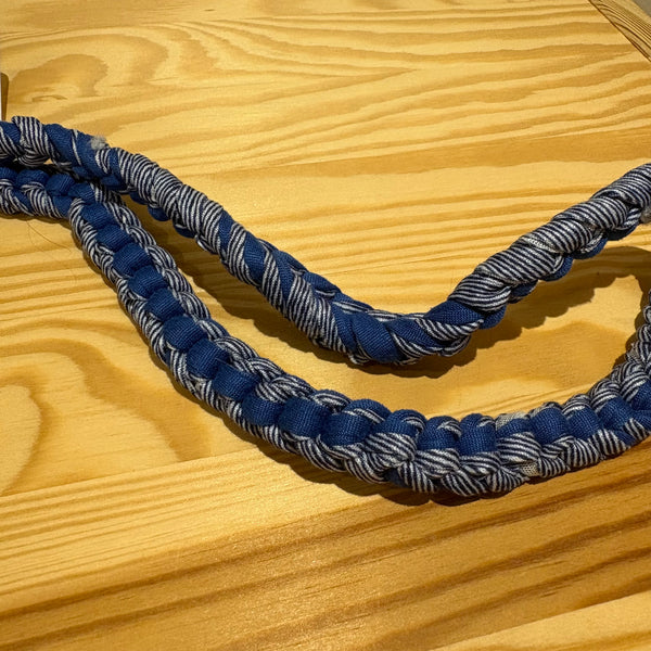 Cordon de téléphone Bleu rayé Bleu