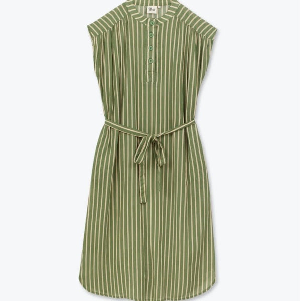 Robe Rayure Kaki