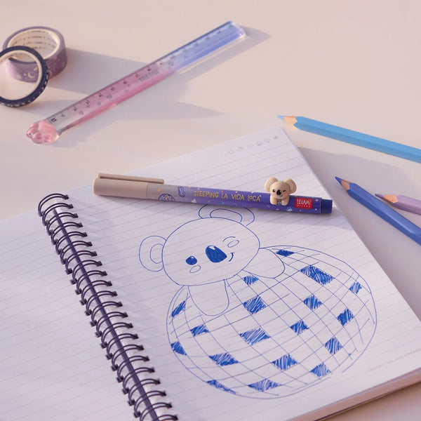Stylo gel Koala Legami