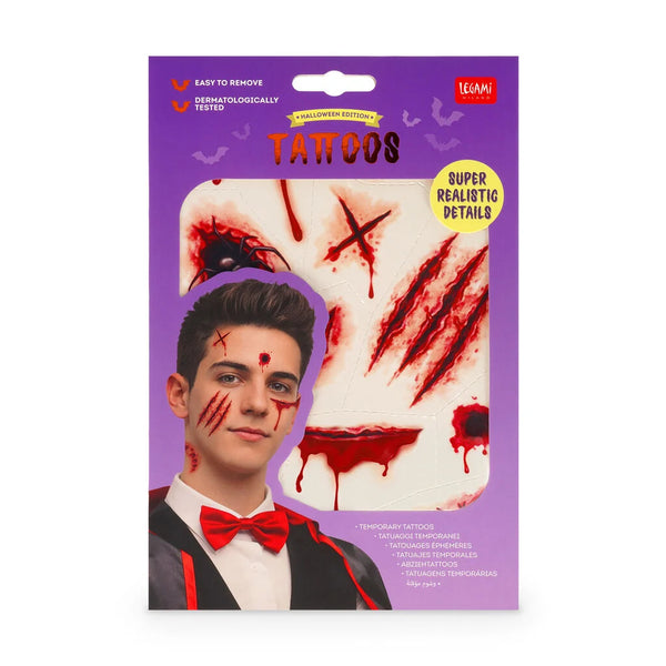 Tatouages Halloween Legami