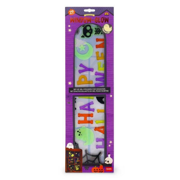 Set autocollants en gel pour fenêtre Halloween Legami