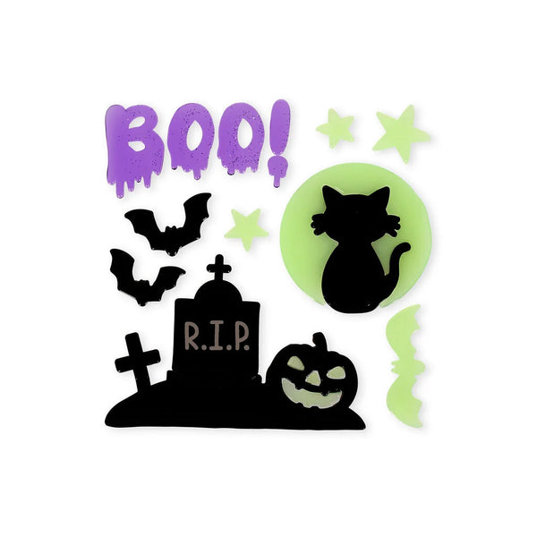 Set autocollants en gel pour fenêtre Halloween Legami