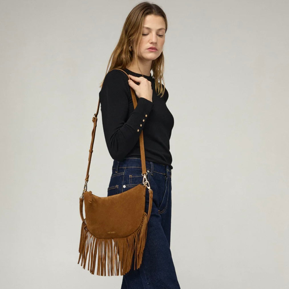 Sac lune frange Nat&Nin