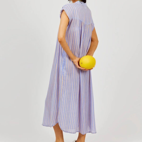Robe Rayure lavande