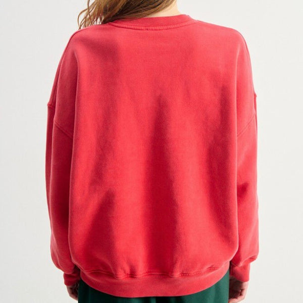 Sweat ample rouge