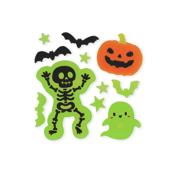 Set autocollants en gel pour fenêtre Halloween Legami
