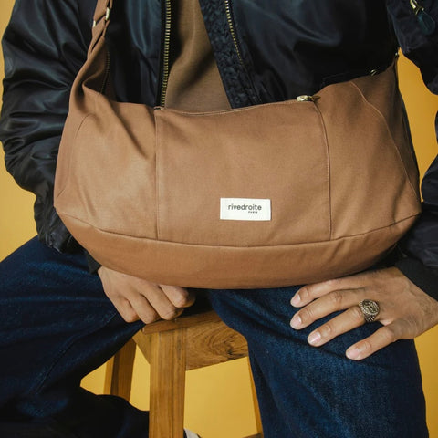 Sac Charlot ciré Camel