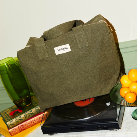 Sac Week-end Elzévir Kaki