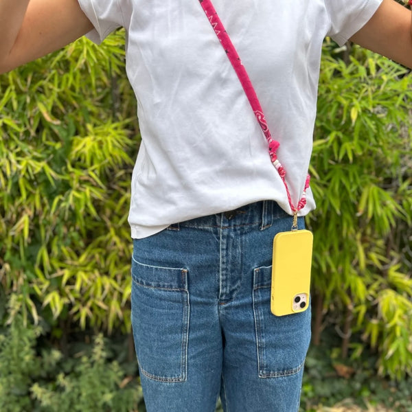 Cordon De Téléphone « Le Rose Bonbon »