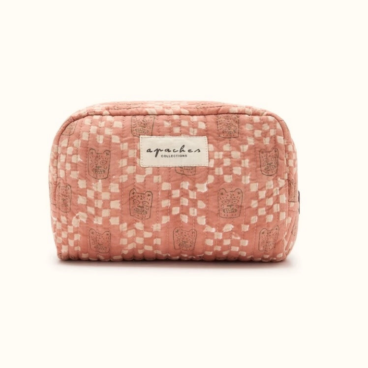 Small trousse de toilette tigro rust