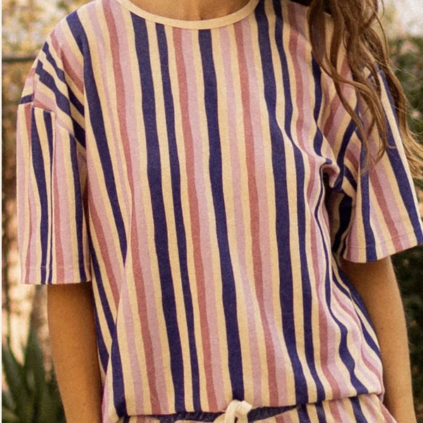 T-shirt TINA Futa Bleu Royal