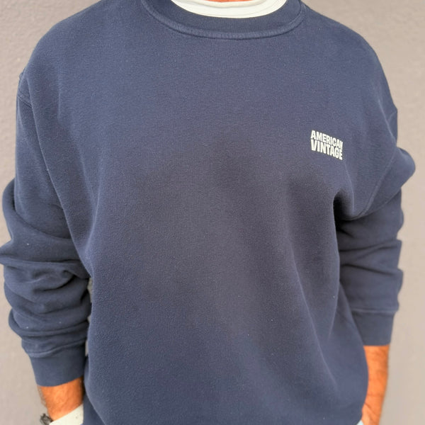 Sweat Navy Azurin vintage