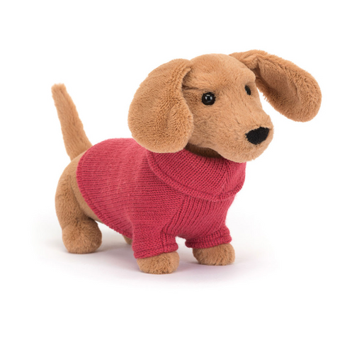 Sweater Sausage Dog Pink