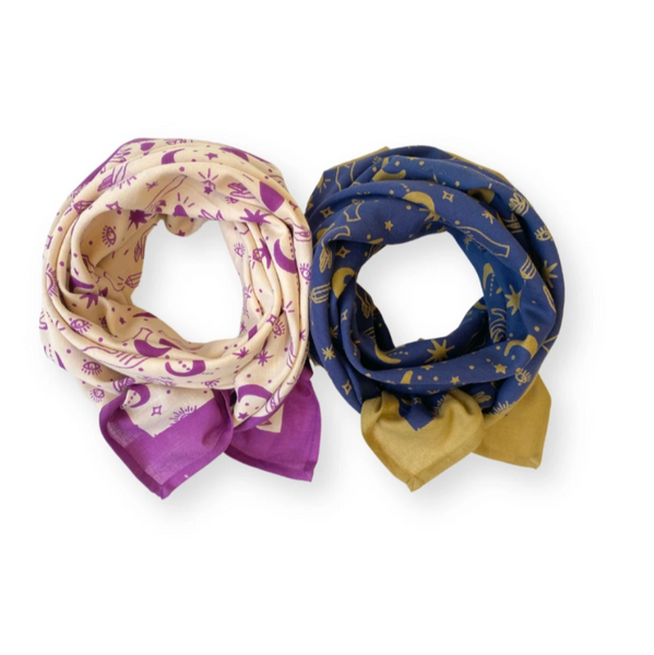 Big Foulard LATIKA Karma Éclipse