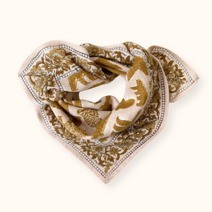 Small Foulard Manika Ours Macadamia