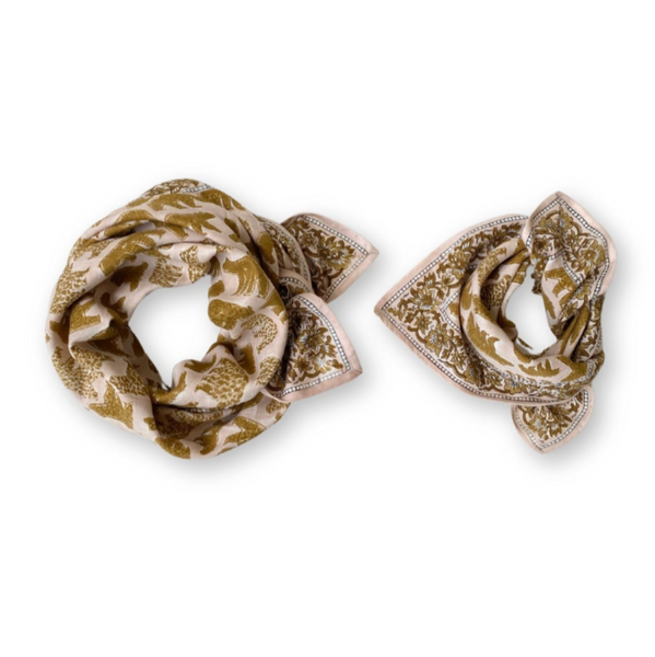 Small Foulard Manika Ours Macadamia