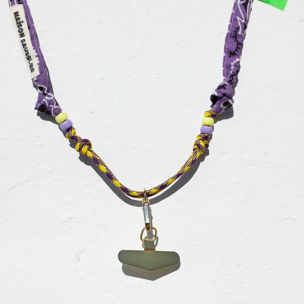 Cordon de téléphone Lavande