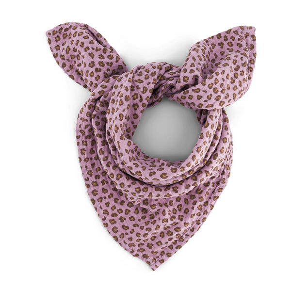 Lange léopard Mauve