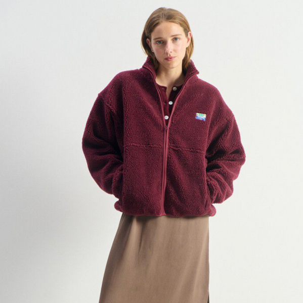 Veste Hoktown Bordeaux Chine