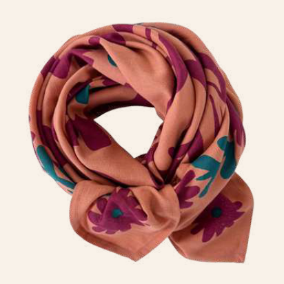 Big Foulard LATIKA Rita Rust
