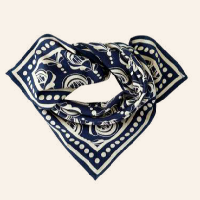 Small Foulard Manika Wonderful Navy