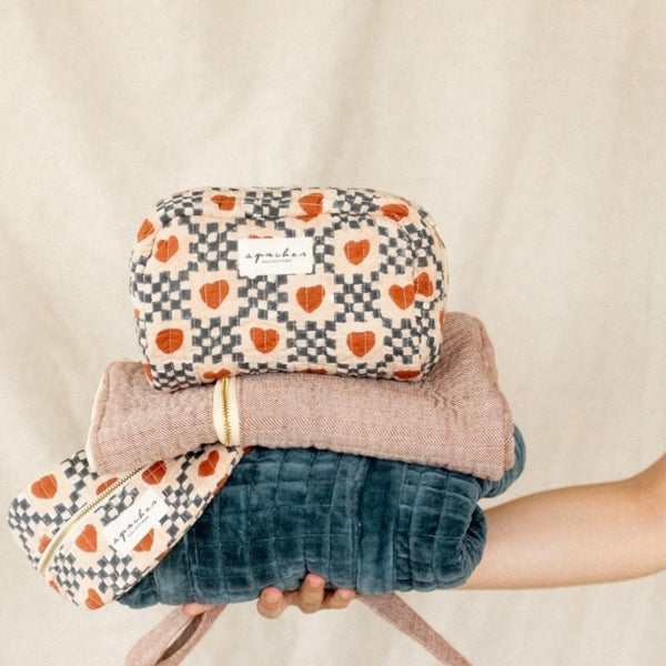 Small trousse de toilette Amor Sand