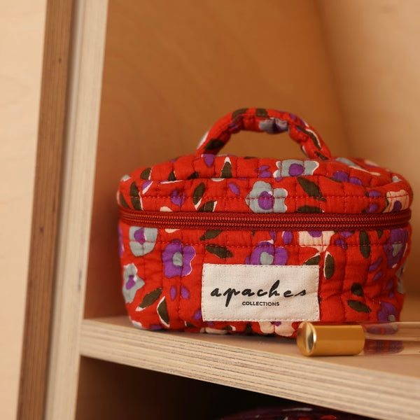 Trousse Small Vanity Lison chili