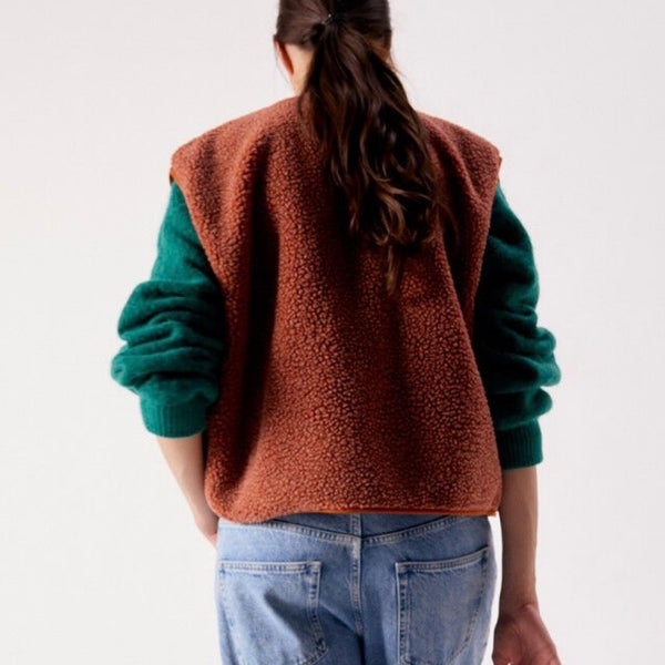 Veste Hoktown Terre cuite chiné