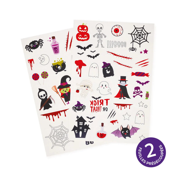 Tatouages lumineux Halloween Legami