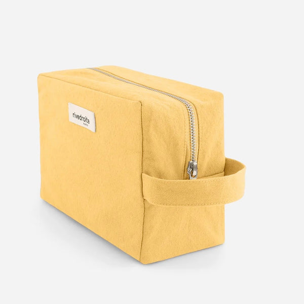 Trousse de toilette tournelle XL Jaune