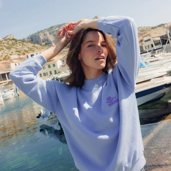 Sweat-shirt Wavy Femme