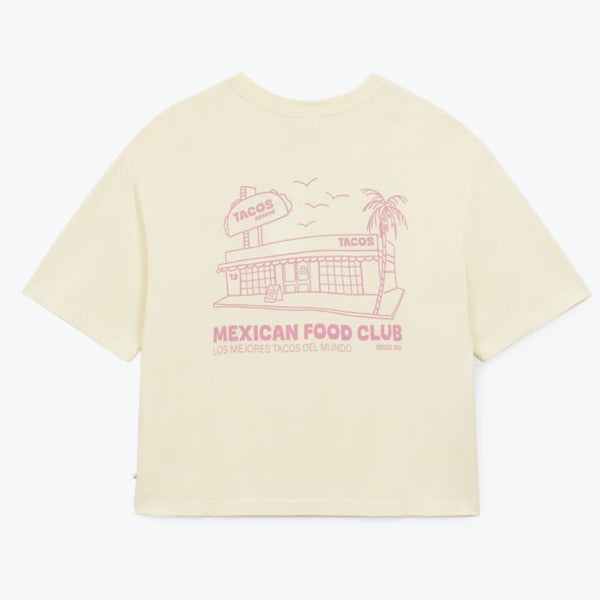 T-shirt mexicain fond écru