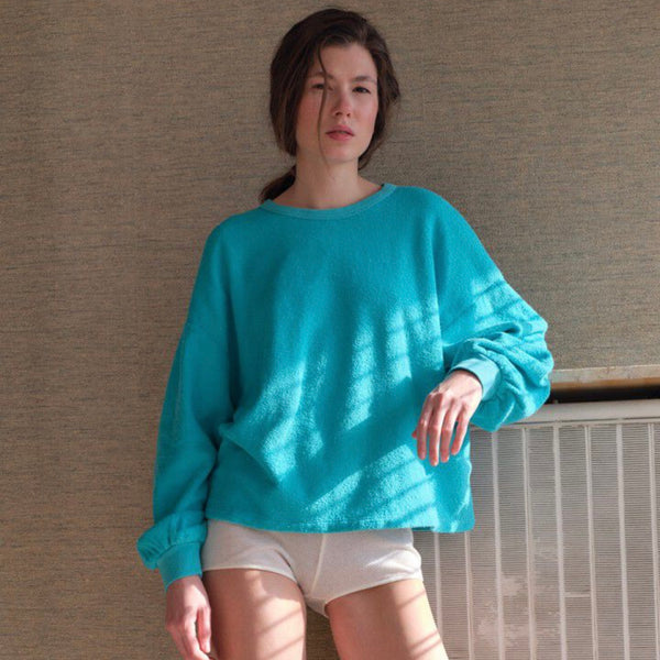 Sweat Femme Bobypark Turquoise