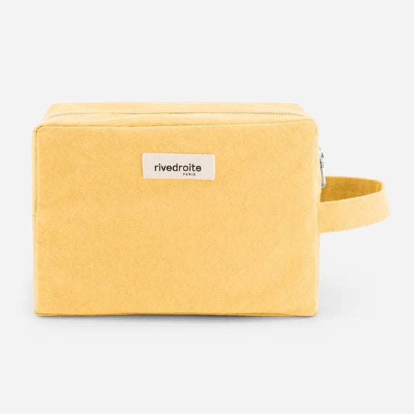 Trousse de toilette tournelle XL Jaune