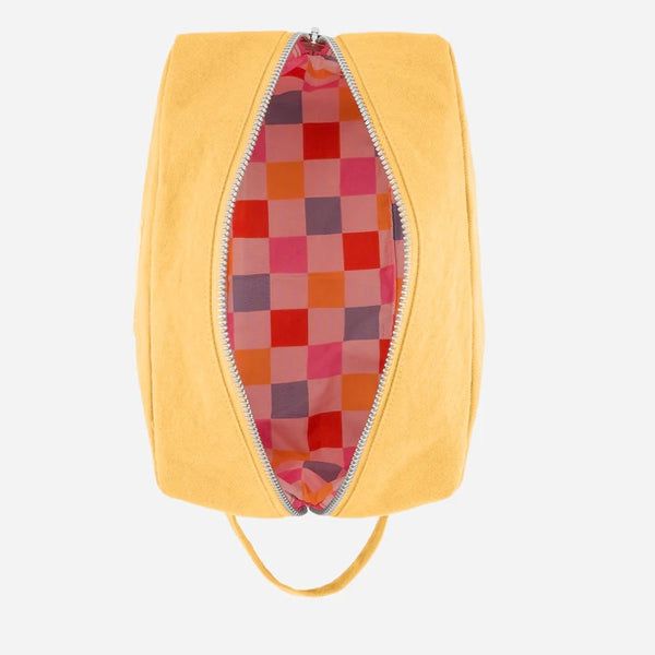 Trousse de toilette tournelle XL Jaune