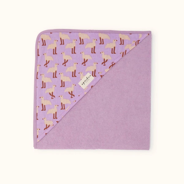 Cape de Bain Cafa Poussin Mauve