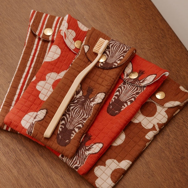 Enveloppe Pitara Zebre Brown