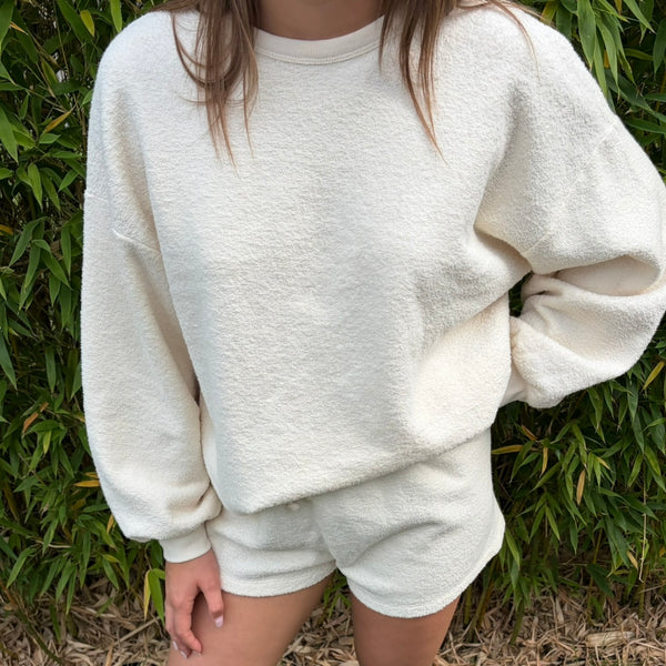 Sweat Femme Bobypark Ecru