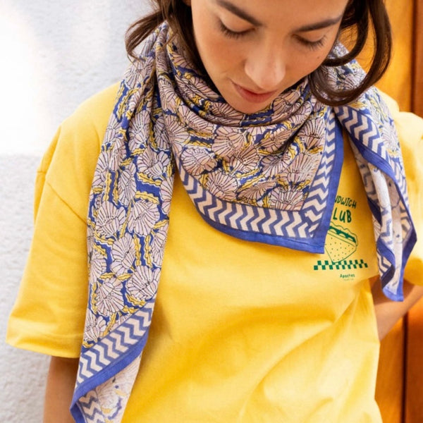 Big Foulard Molly Iris