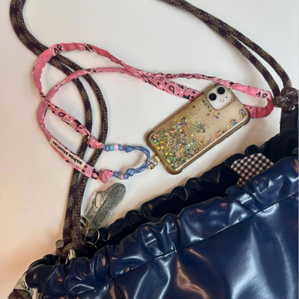 Cordon De Téléphone rose pâle