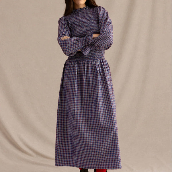 Robe Rekha Khadi Saphir