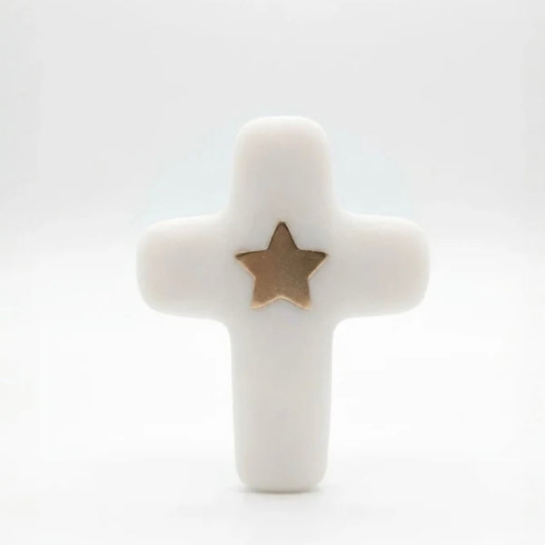 Croix de l'étoile en Albâtre