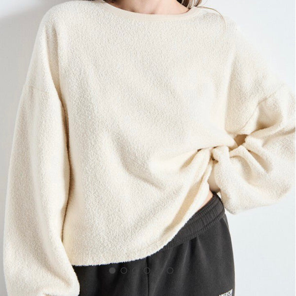 Sweat Femme Bobypark Ecru
